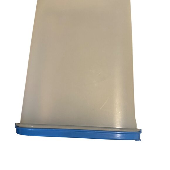 Vintage Tupperware Modular Mate Oval Storage Container Blue Seal Large - Picture 4 of 9